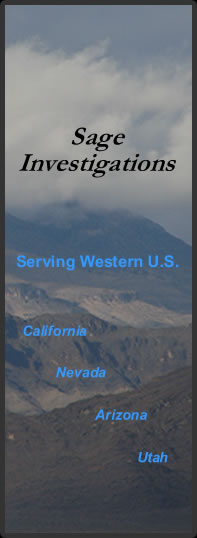 Sage Forensic Investigations serves California, Nevada, Arizona, and Utah 